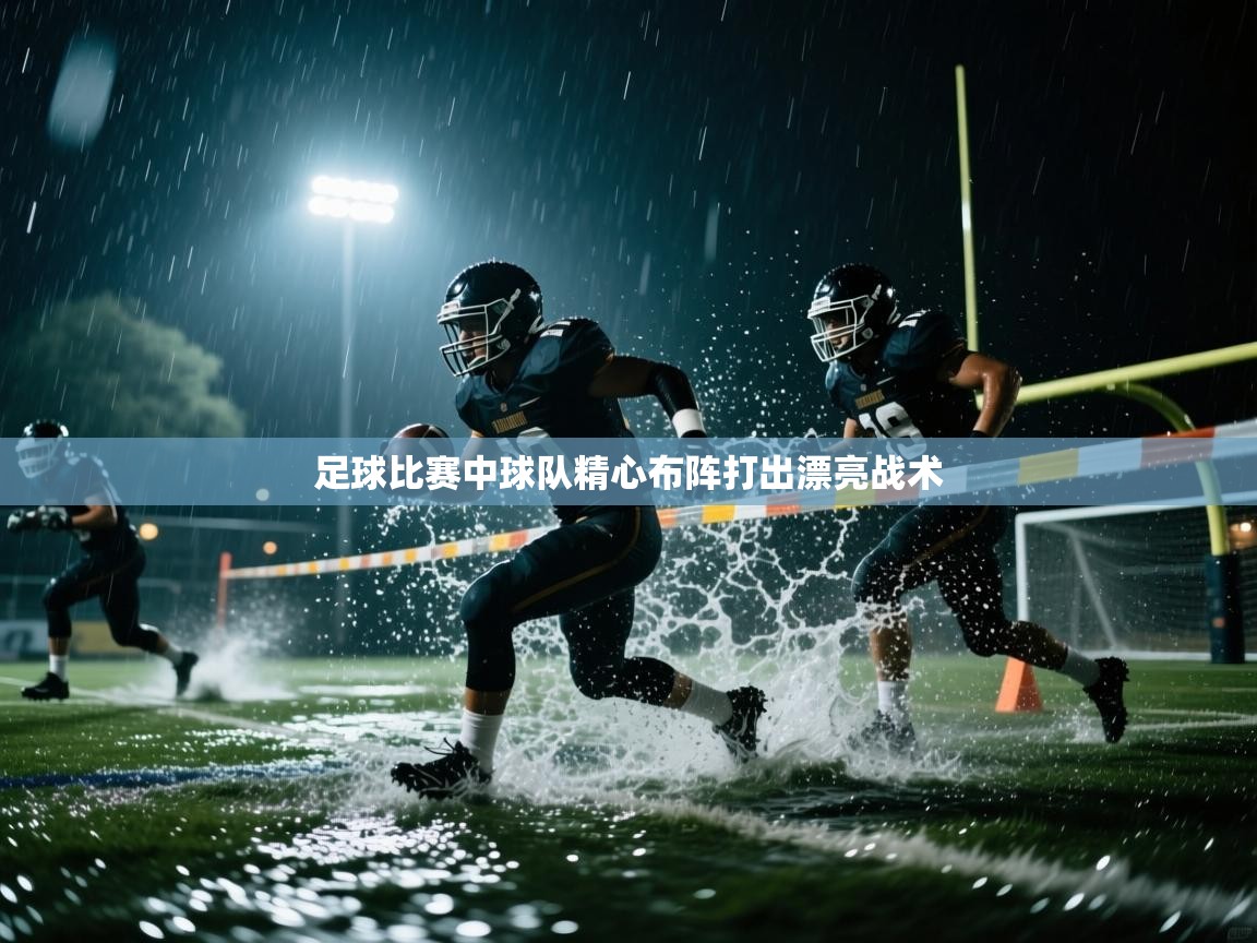 足球比赛中球队精心布阵打出漂亮战术