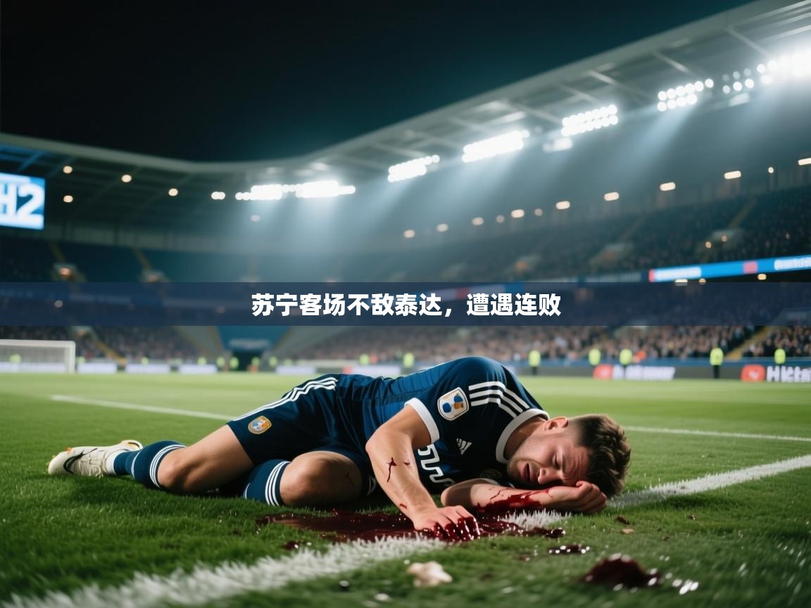 苏宁客场不敌泰达，遭遇连败